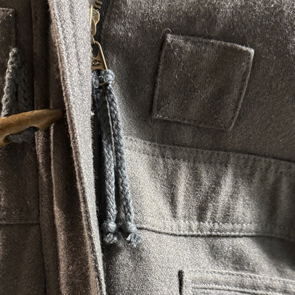 Gray Toggle Hooded Jacket - image 6